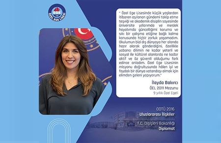 İlayda Bakırcı Sayı, 2011 ÖEL Mezunu