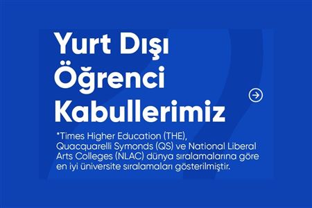 Yurt Dışı Üniversite Kabullerimiz