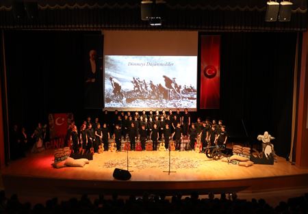 Özel Ege Lisesi 18 Mart Çanakkale Zaferi ve Şehitleri Anma Töreni