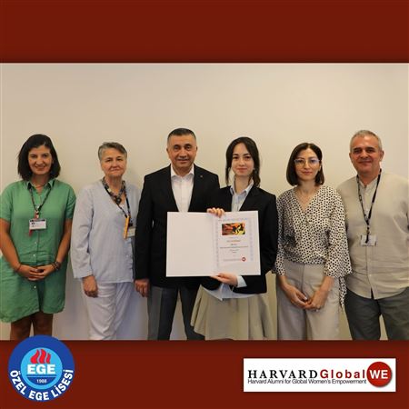 Özel Egeli Öğrencimizden Harvard Mezunlar Derneği Kompozisyon Yarışması'nda Birincilik Ödülü