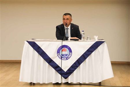 Özel Ege Lisesi Kurucu Temsilcisi Yansı Eraslan 12. Sınıf Öğrencileriyle Buluştu